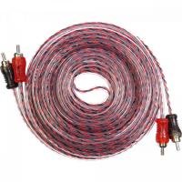 CABO DE AUDIO 5,0 MTS 2RCA X 2RCA INJETADO CABO DE AUDIO 5,0 MTS 2RCA X 2RCA INJETADO