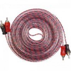 CABO DE AUDIO 5,0 MTS 2RCA X 2RCA INJETADO CABO DE AUDIO 5,0 MTS 2RCA X 2RCA INJETADO