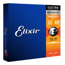 ENC ELIXIR GUITARRA 011-049 MEDIUM NANOWEB ENC ELIXIR GUITARRA 011-049 MEDIUM NANOWEB