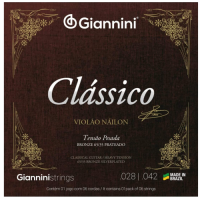 ENC GIANNINI VIOLÃO NYLON CLASSICO PESADA (GENWPA)