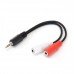 CABO DE AUDIO STAR CABLE 15CM (P2S X 2J2S) 