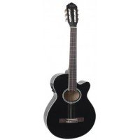 VIOLAO GIANNINI NYLON ELETROACUSTICO (GNF-1D CEQ BK)