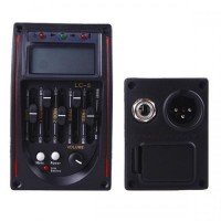 EQUALIZADOR VIOLÃO 5 BANDAS, AFINADOR