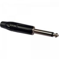 CONECTOR P10 MONO PROFISSIONAL STORM PRETO