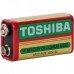 BATERIA 9V COMUM TOSHIBA 6F22KGSP SHRINK C/1