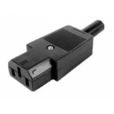 CONECTOR AC TOMADA FEMEA 