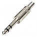 CONECTOR P10 ESTEREO C/MOLA LUMINOS LU-71044S