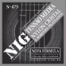 ENC NIG VIOLÃO NYLON CRISTAL/PRATA MEDIA N475