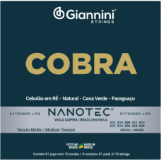 ENC GIANNINI COBRA VIOLA CAIPIRA MEDIA (RE) NANOTEC PROTETIVA 