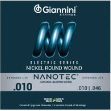 ENC GIANNINI GUITARRA 010-046 NANOTEC PROTETIVA