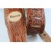 CORREIA BASSO CROCO MARROM VT SL 58