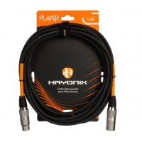 CABO 05MTS HAYONIK MICROFONE XLRM XLRF