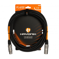 CABO 05MTS HAYONIK MICROFONE XLRM XLRF