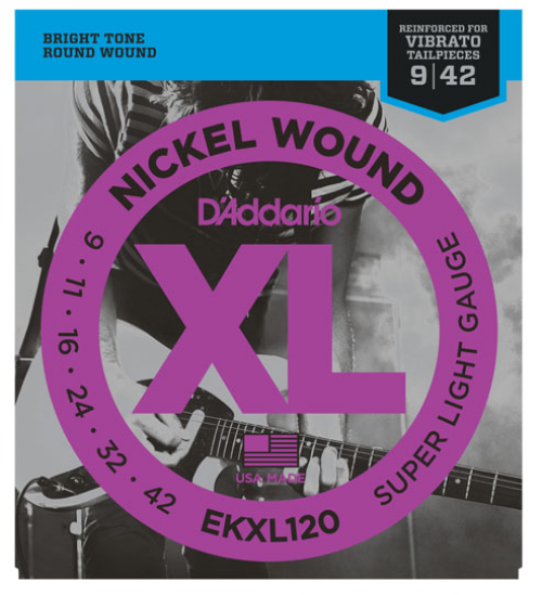 ENC D´ADDARIO GUITARRA 009-042 EXL120