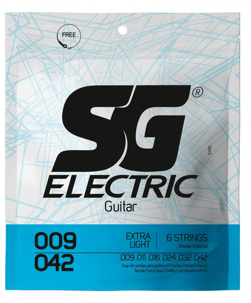 ENC SG GUITARRA 009-042 NICKEL ROUND