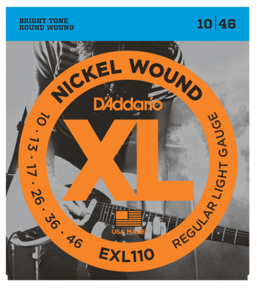 ENC D´ADDARIO GUITARRA 010-046 EXL110