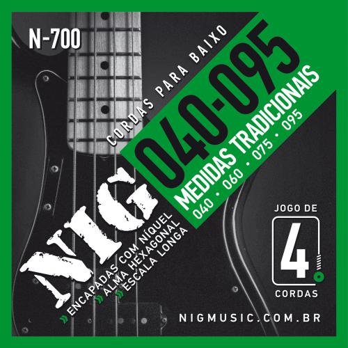 ENC BAIXO 04 CORDAS NIG 040-095 N-700