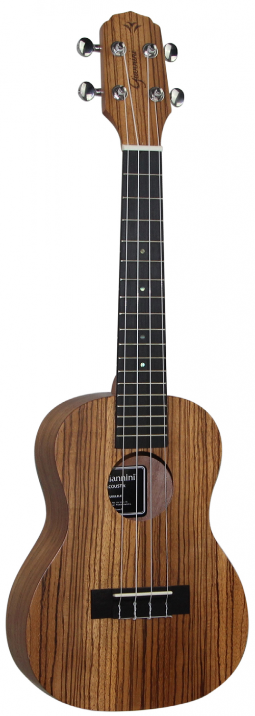 UKULELE GIANNINI CONCERTO COM CAPA ZEBRA