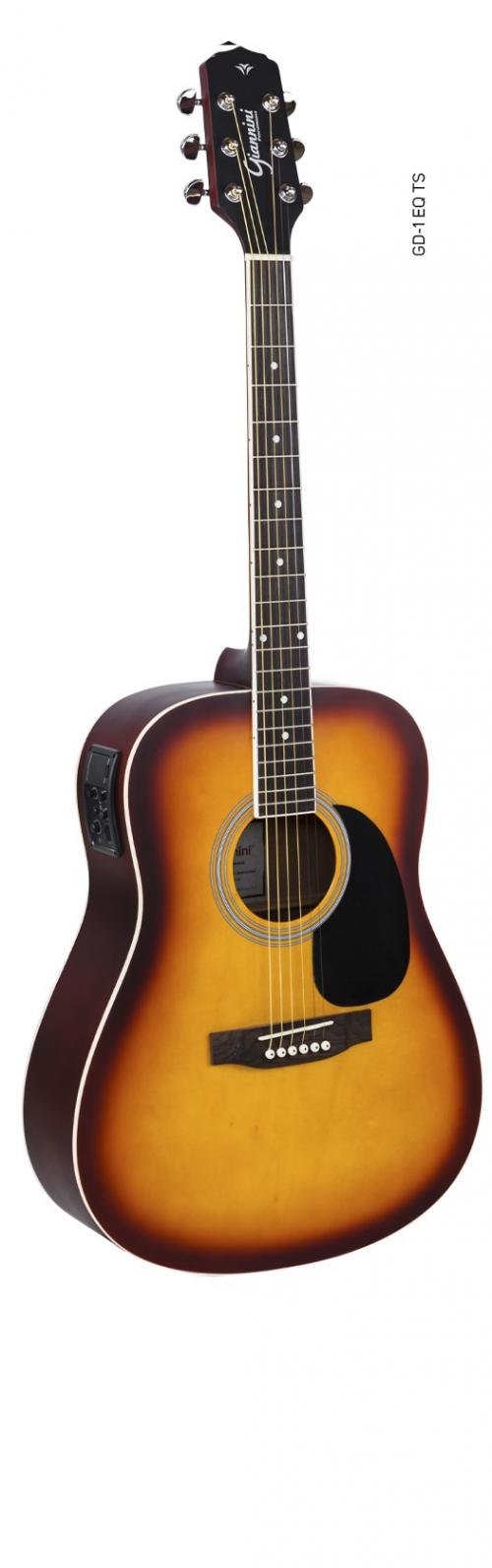 VIOLAO GIANNINI FOLK FULL VINTAGE TOBACCO SUNBURST GD1-EQ TS