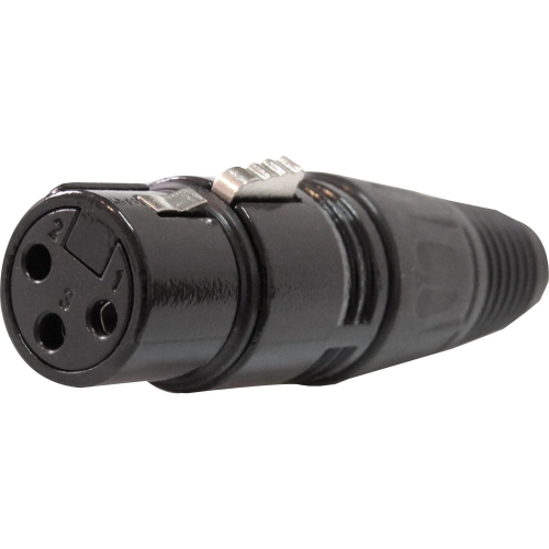 CONECTOR XLRF STORM PRETO