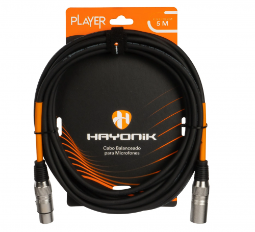 CABO 05MTS HAYONIK MICROFONE XLRM XLRF