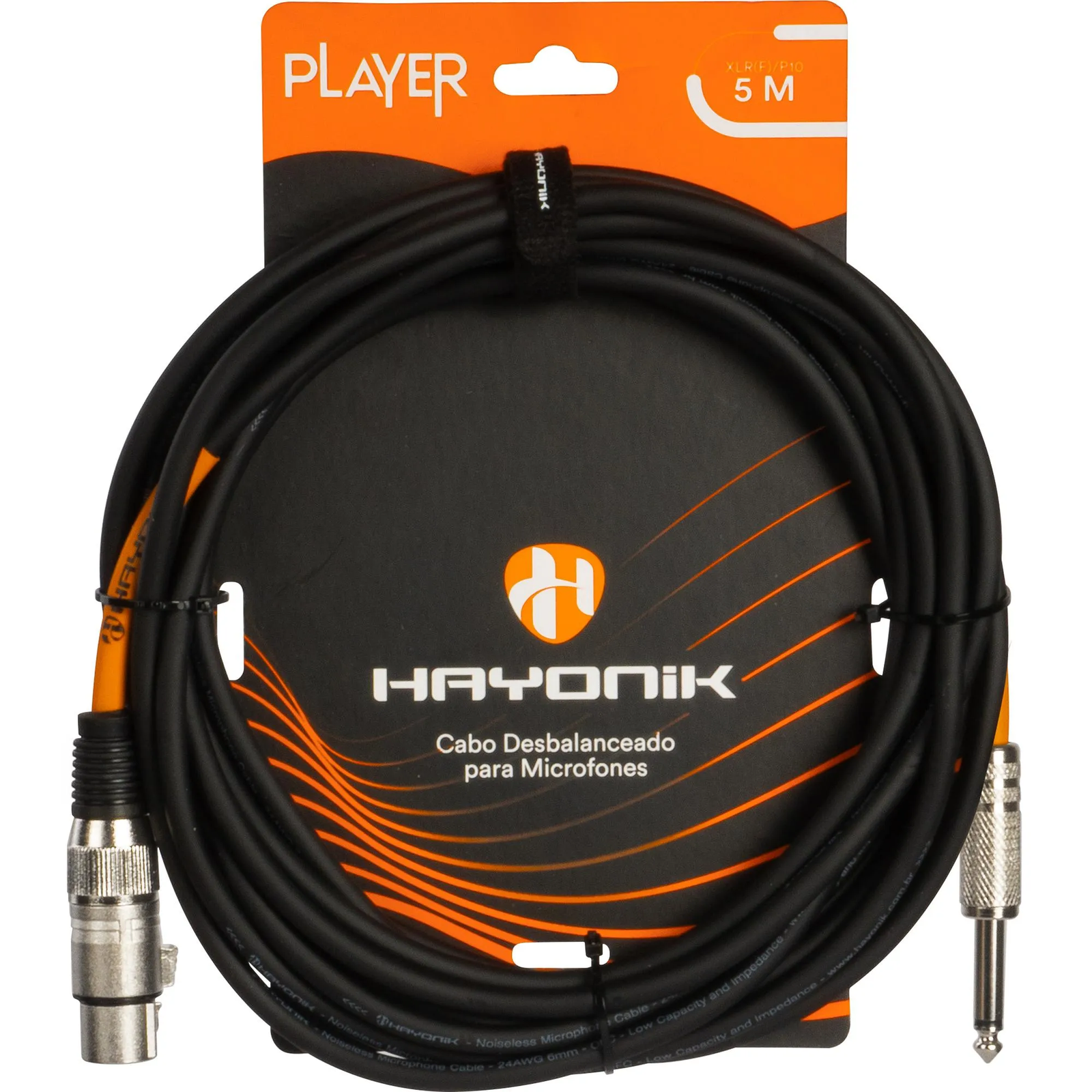 CABO 05MTS HAYONIK MICROFONE P10 X XLRF