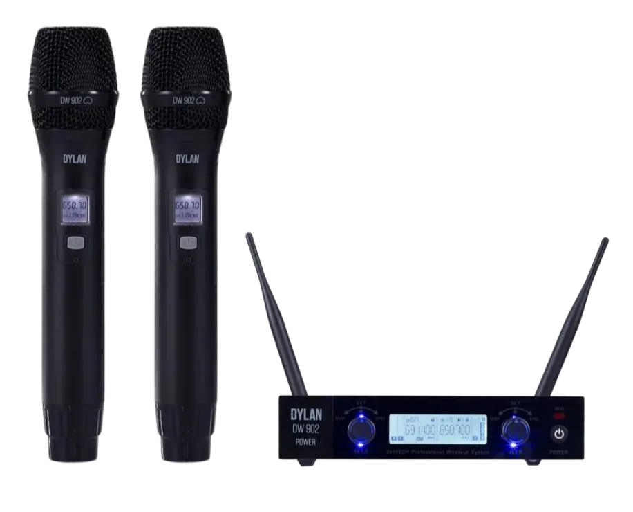 MICROFONE SEM FIO DYLAN DW-902 POWER
