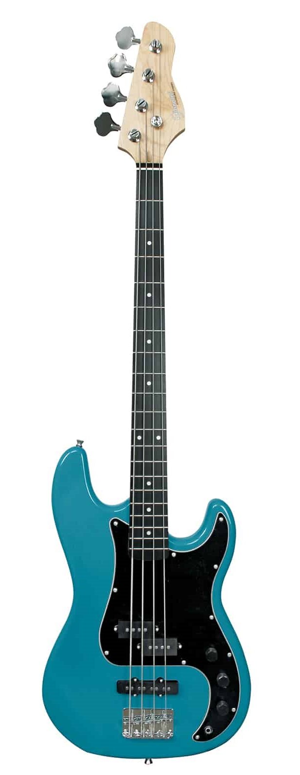 BAIXO GIANNINI 04 CORDAS NAVAGIO BLUE/ESCUDO BLACK GP-100 NB/BK