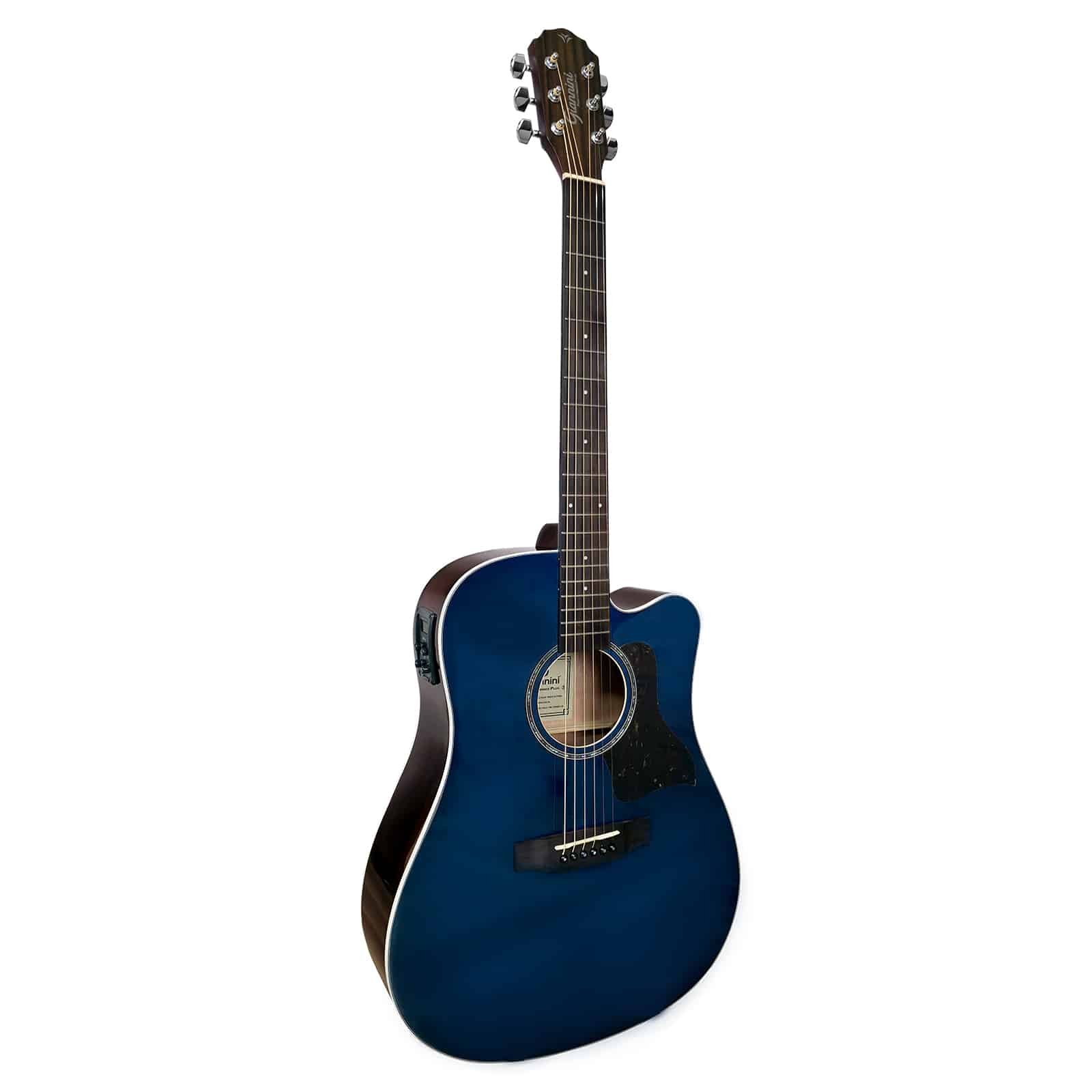 VIOLÃO GIANNINI PERFORMANCE MARINE BLUE GDC PLUS CEQ MB