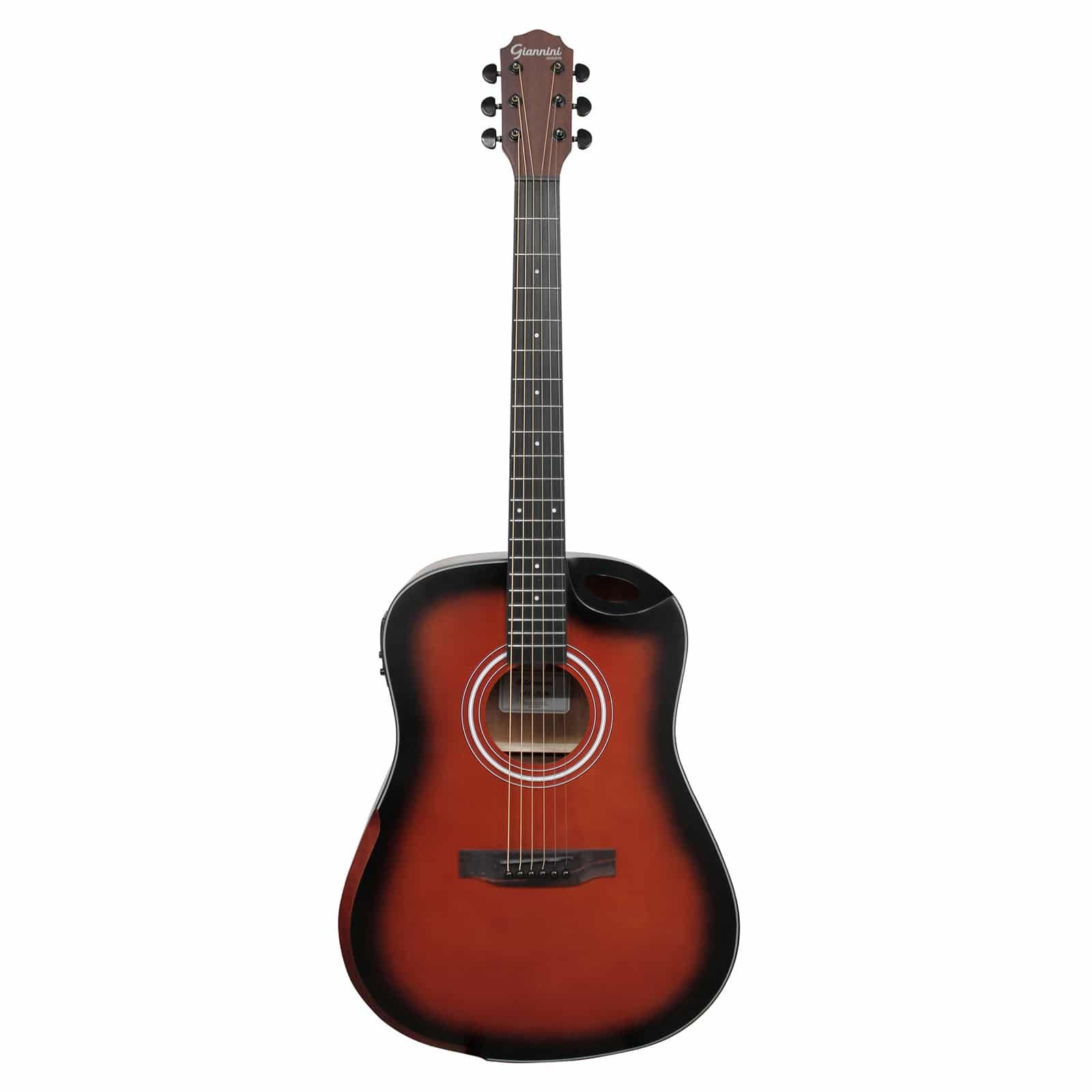 VIOLAO GIANNINI FOLK HALF CUTWAY + BAG GIANNINI
