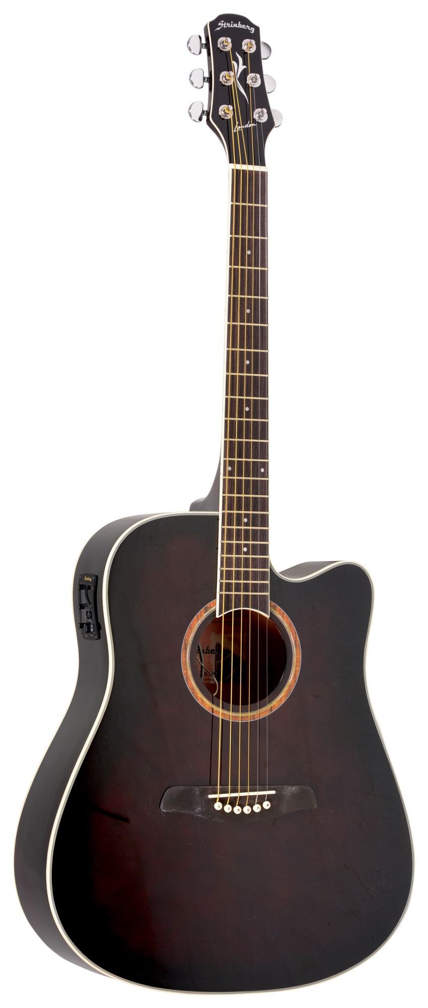 VIOLÃO STRINBERG FOLK AÇO LONDON LE30 WR